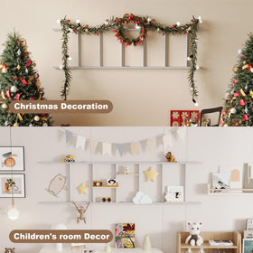 EleganfurHony space-saving rack fits small rooms without sacrificing style.