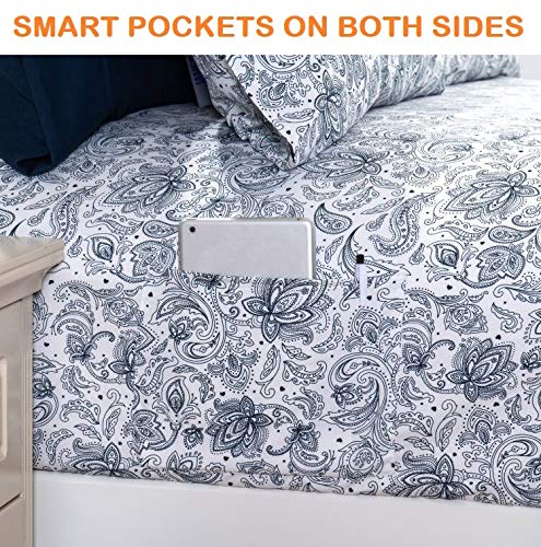 Elegant Comfort color-rich bedding set brightens bedrooms with easy-care benefits.