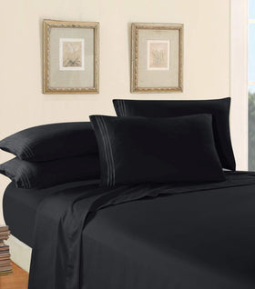 Elegant Comfort king-flat-sheet-102x105 offers generous coverage for large beds