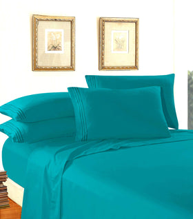 Elegant Comfort pillowcases close-up shows soft texture and luxurious comfort for restful sleep.
