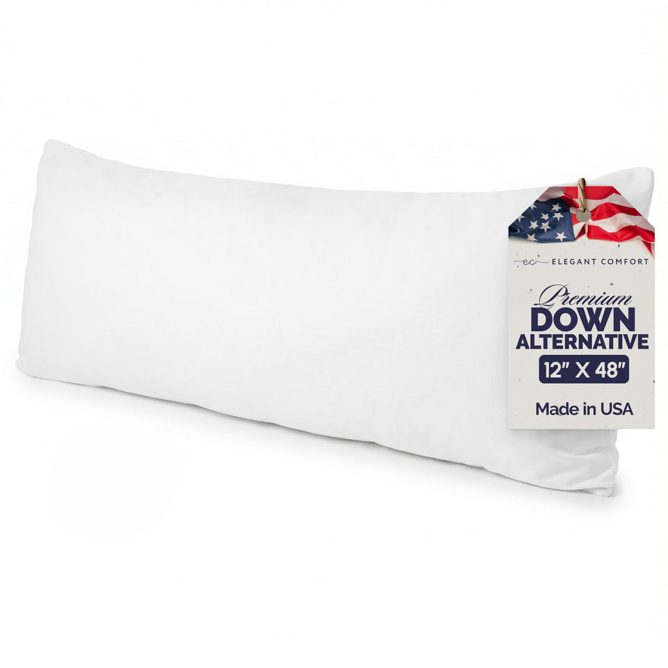 Elegant Comfort 12x48 lumbar insert with plush feel for couch and bed