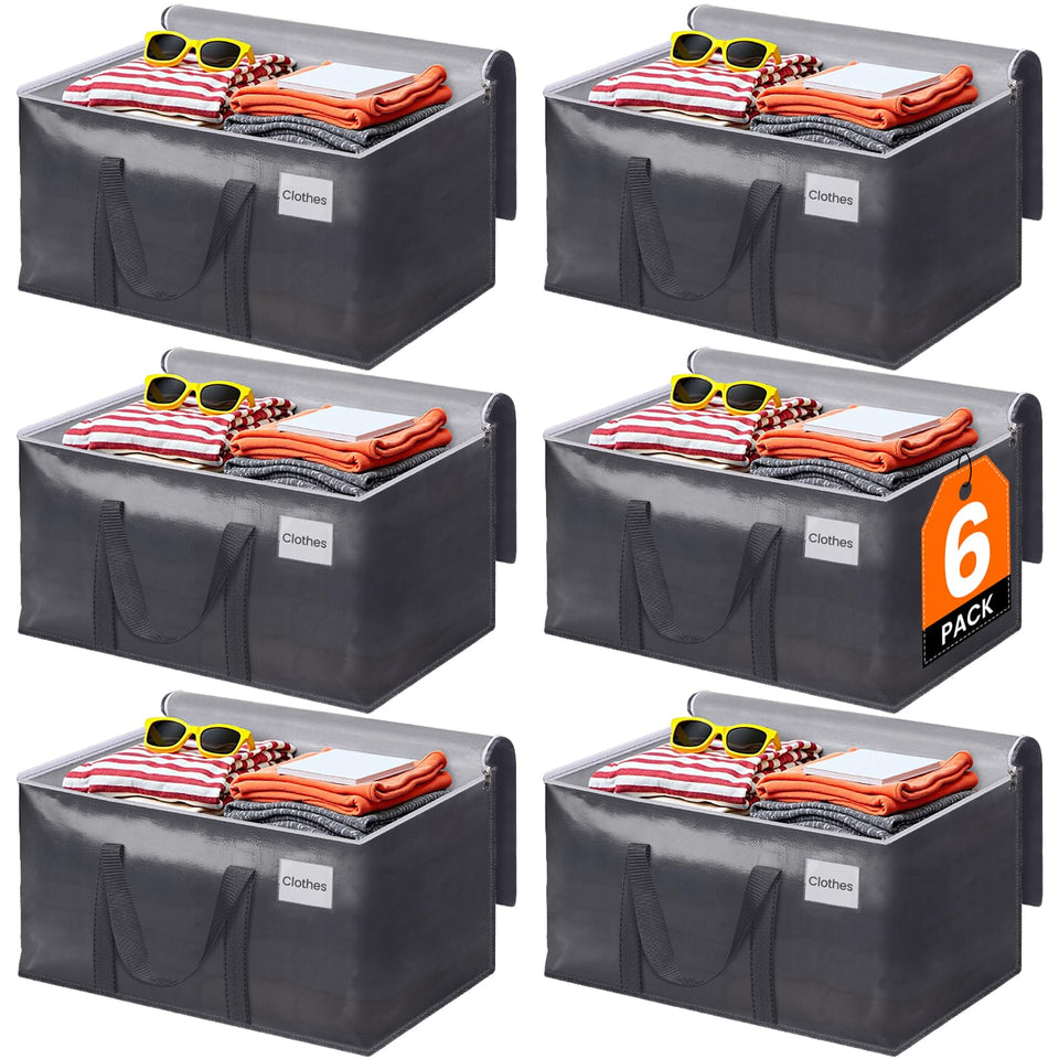 ElegantArray 6-pack moving bags heavy-duty in use for relocation
