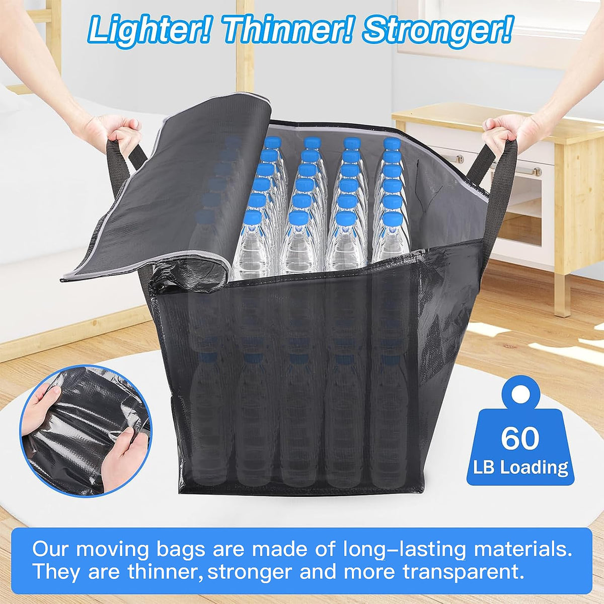 ElegantArray top-opening design facilitates easy packing and unpacking