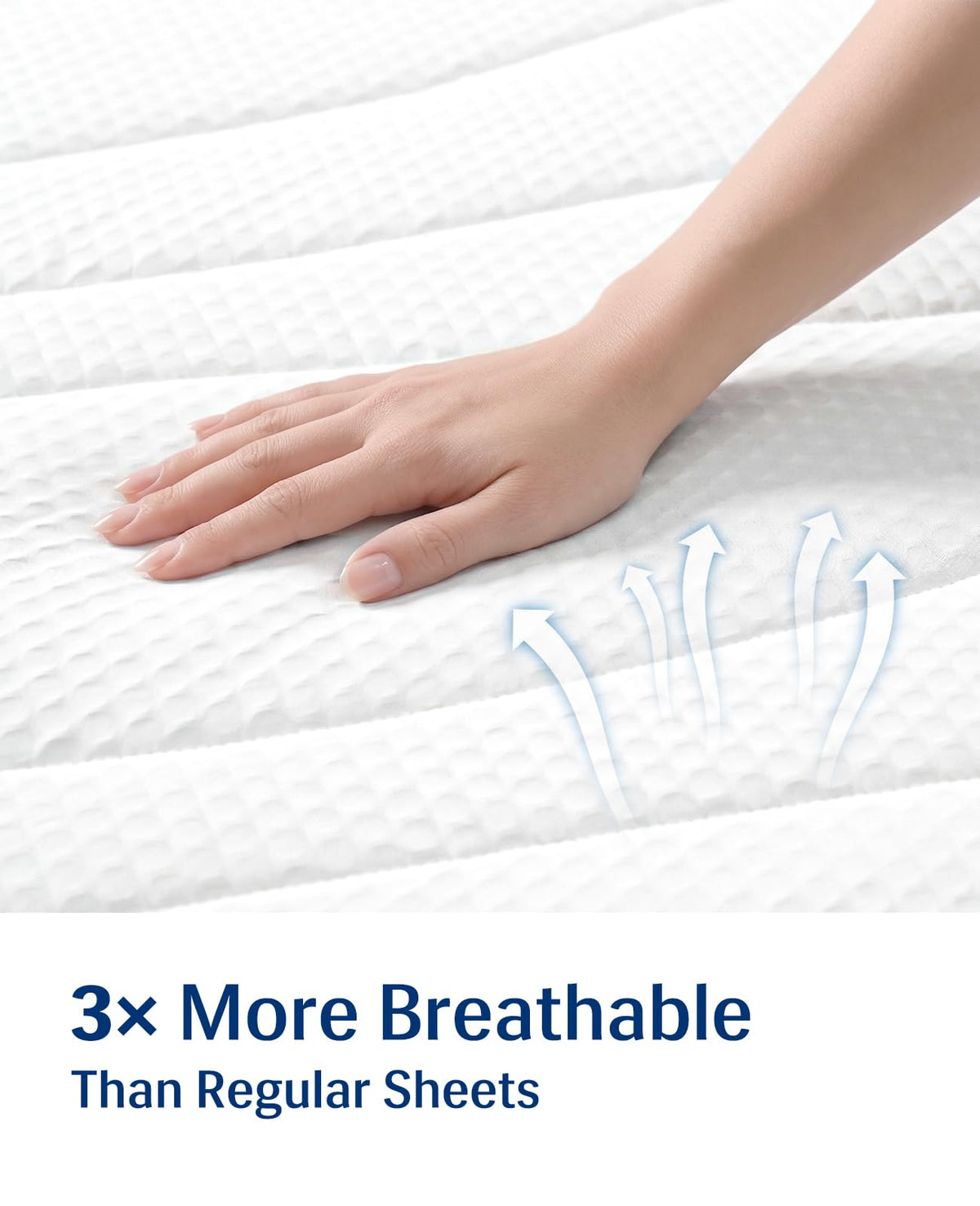Elegear easy-care washable mattress pad simplifies maintenance.