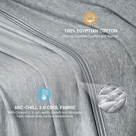 Elegear lightweight blanket on bed for versatile daily use.