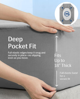 Machine washable cover keeps softness and cooling performance after washes.
