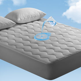 Elegear Queen Cooling Mattress Pad displaying Arc-Chill 3.0 cooling on contact