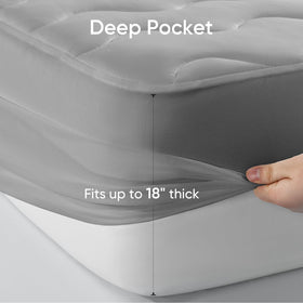 Elegear mattress pad ready for machine washing