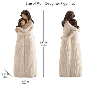 Elegondrar christmas gift for mom figurine fits seasonal decor