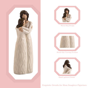 Elegondrar home decor figurine brings comfort to shelves or desks
