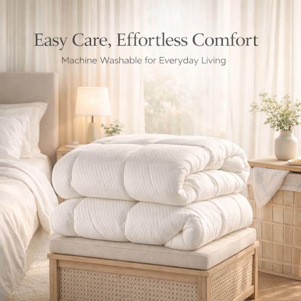 ELEMUSE easy setup topper image emphasizes quick improvement in comfort