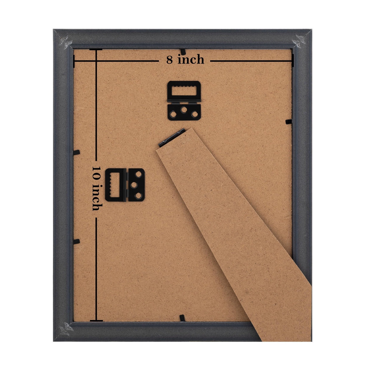 eletecpro frame with real glass panel protects photos and adds shine