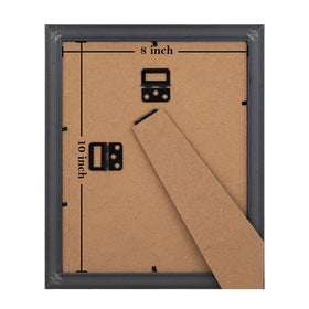 eletecpro frame with real glass panel protects photos and adds shine