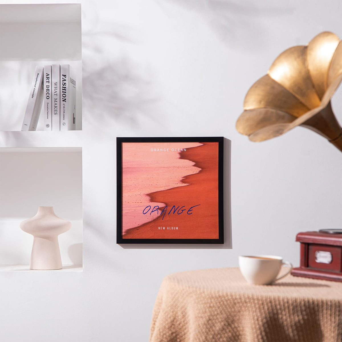 eletecpro four-pack vinyl frame gallery-ready wall arrangement