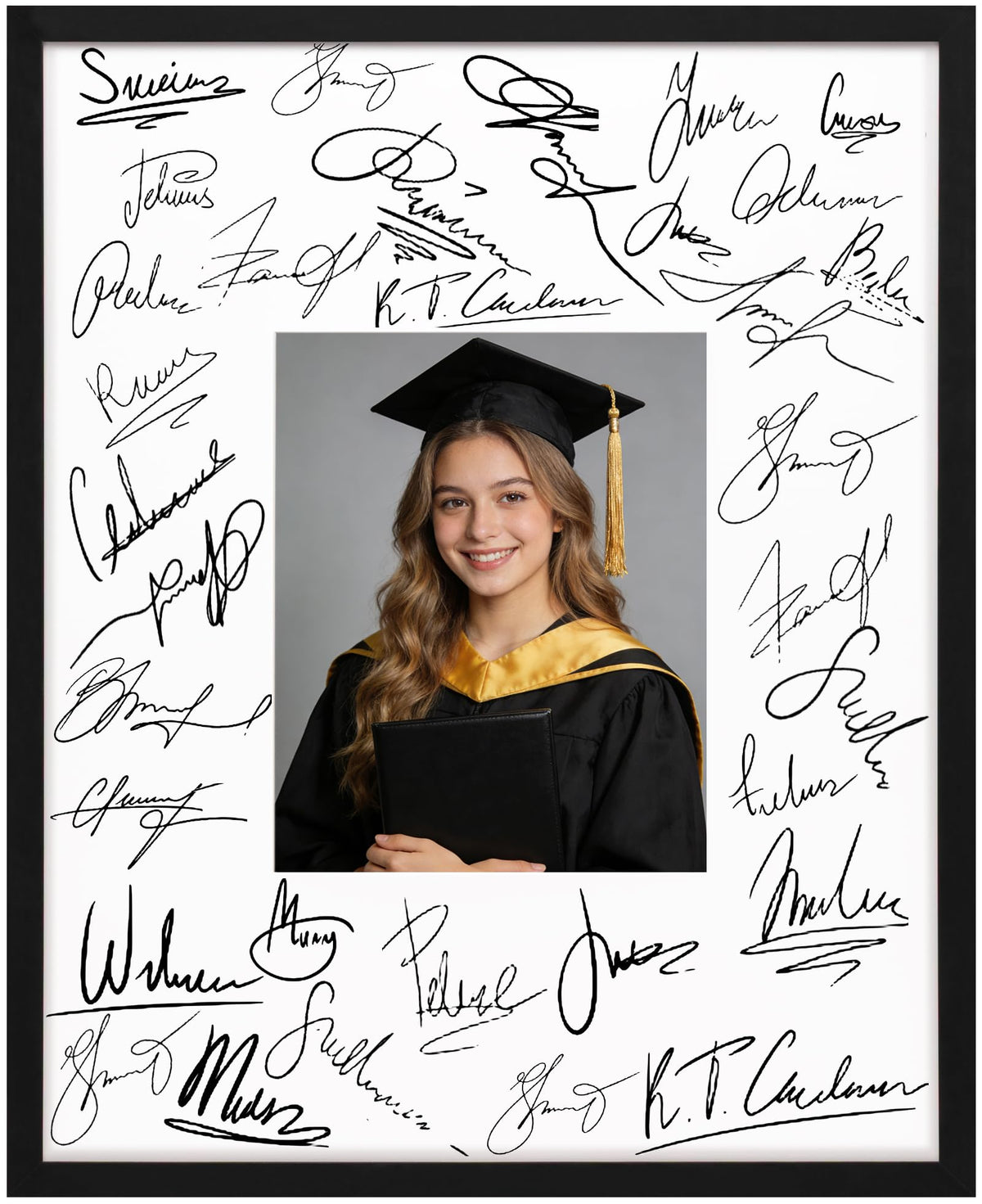 eletecpro signable frame with acrylic cover offers clear 16x20 memory display