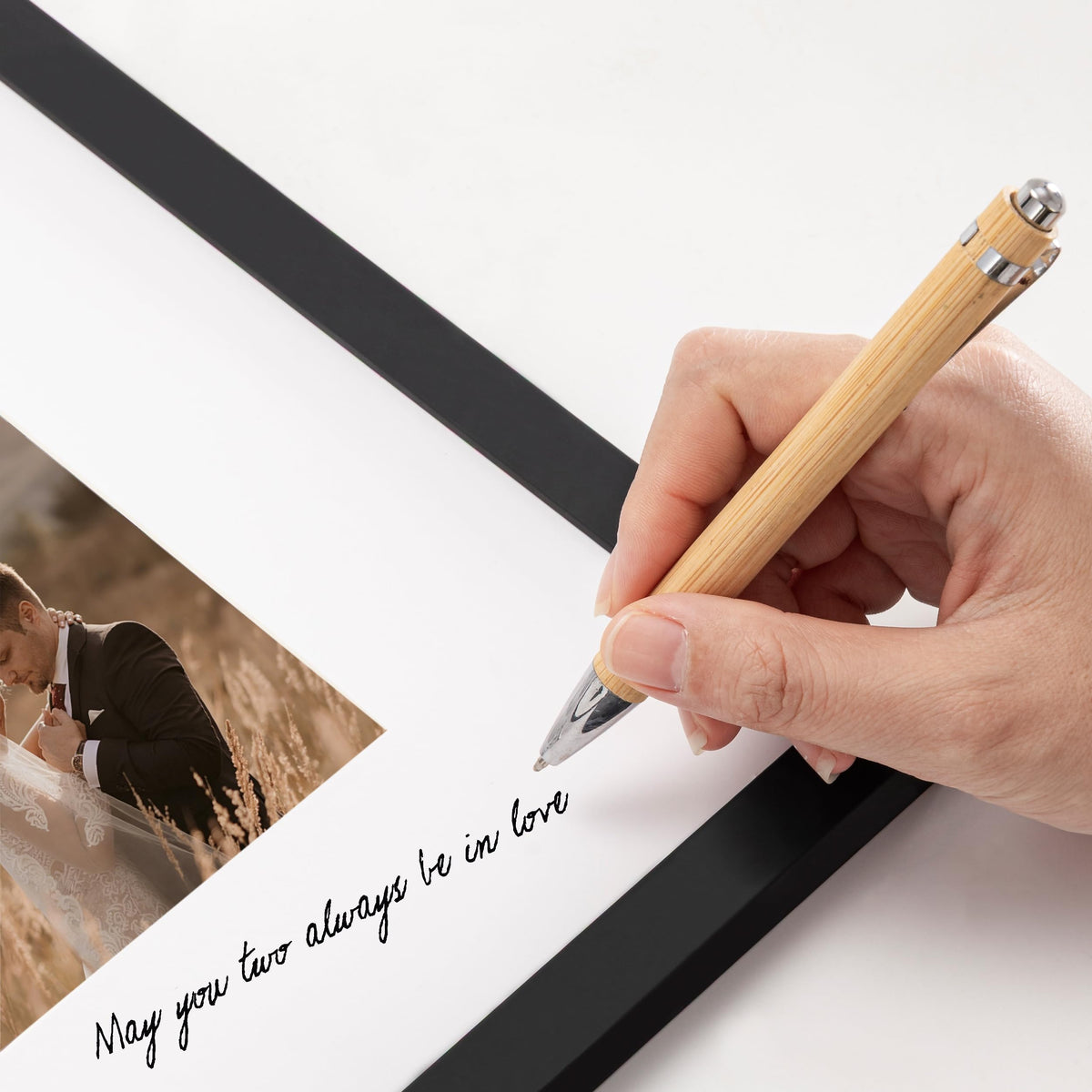 eletecpro signable frame gift idea for weddings and graduations