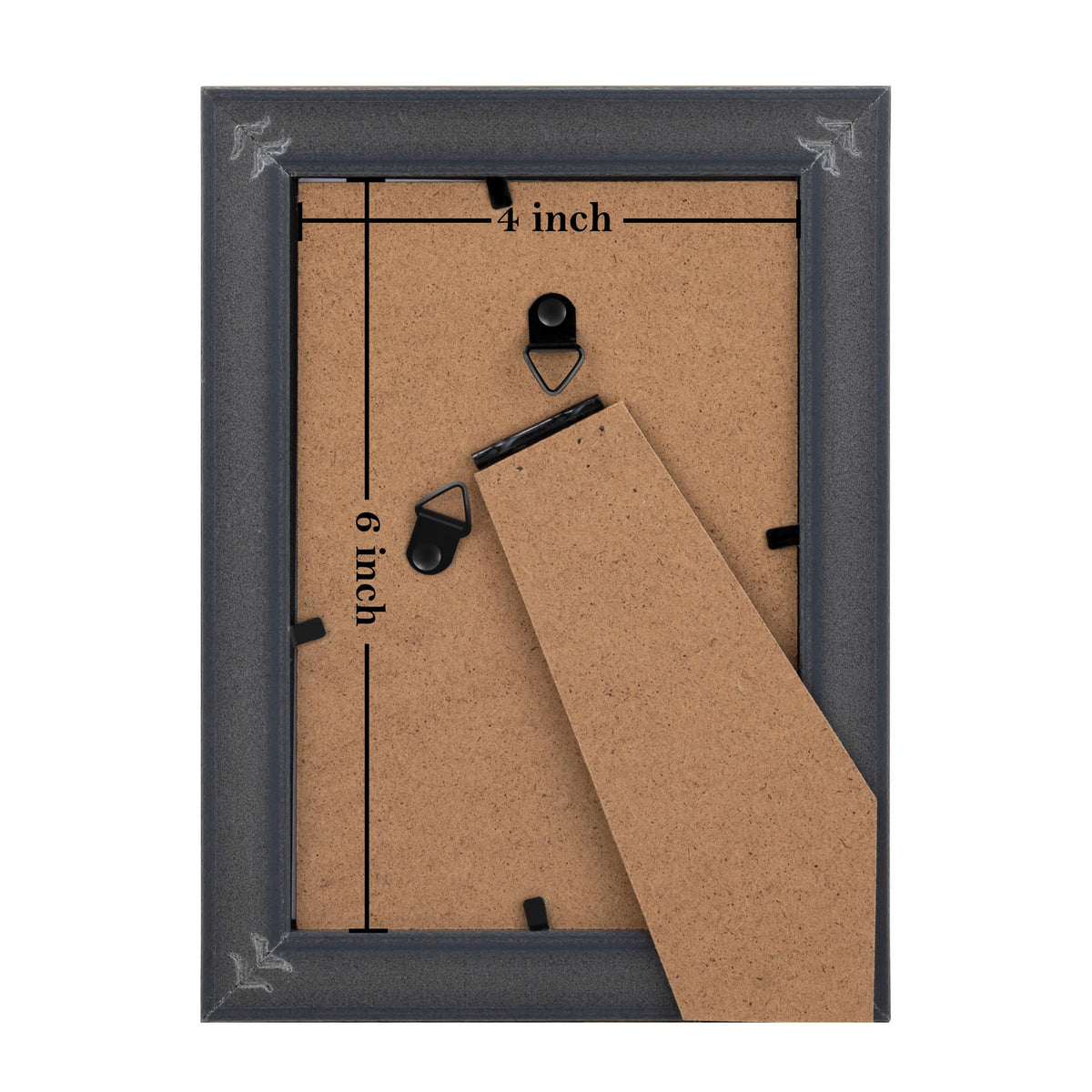 eletecpro vintage frame supports two display modes for wall or table placement