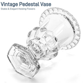 ELFULLY large clear vase shown as a versatile gift idea.