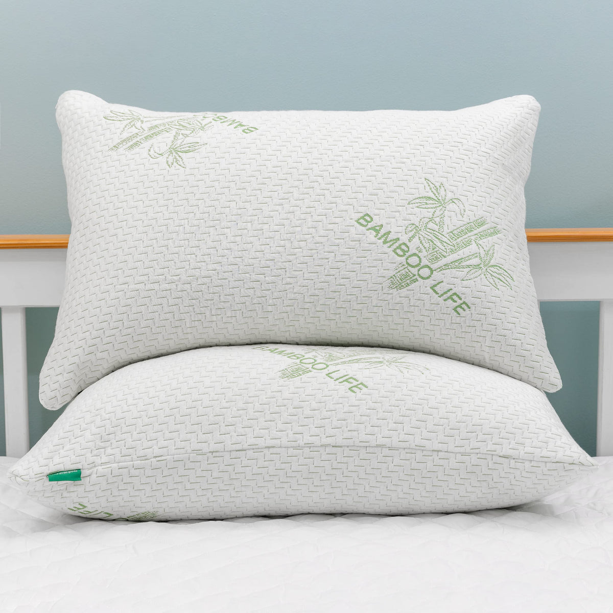 Elif King Size Pillow close-up of shredded memory foam for adaptive support