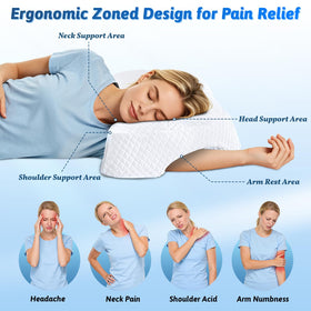 Eliteguard removable machine-washable pillowcase keeps the pillow fresh and clean.