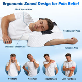 Eliteguard removable machine-washable pillowcase keeps fabric fresh between uses.
