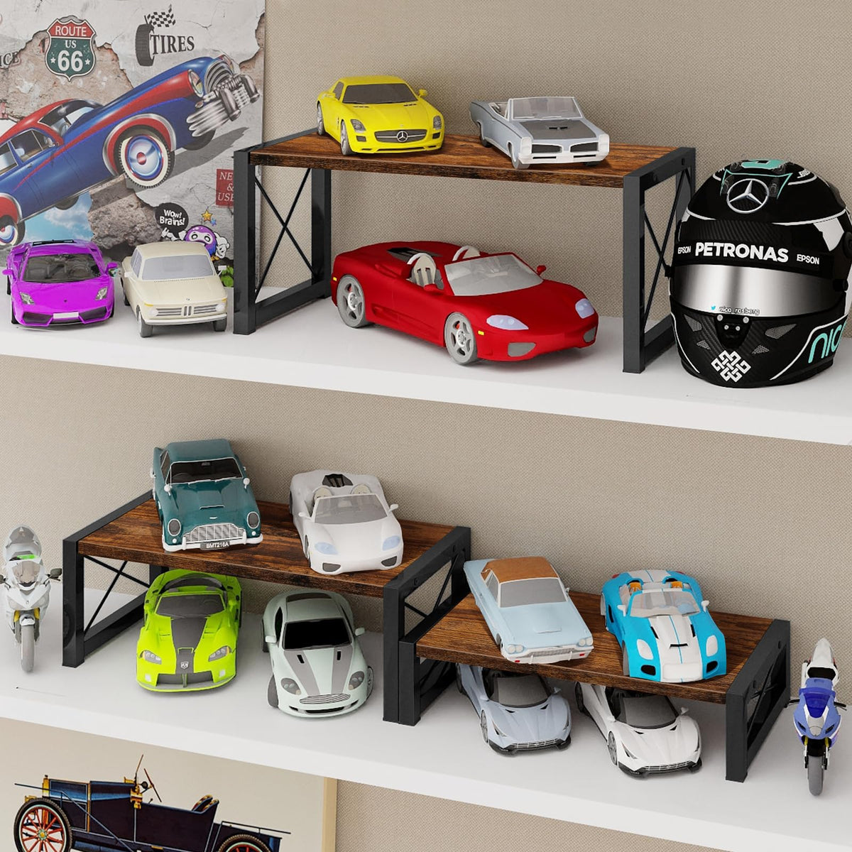ELITEROO retail counter display, enhances product visibility.