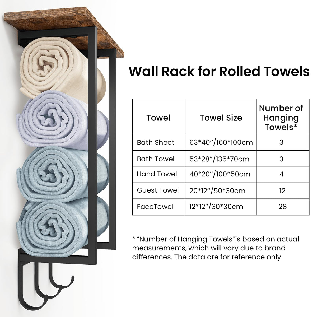 ELITEROO enhances wall storage without sacrificing floor space.