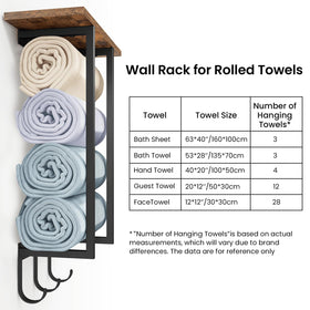 ELITEROO enhances wall storage without sacrificing floor space.