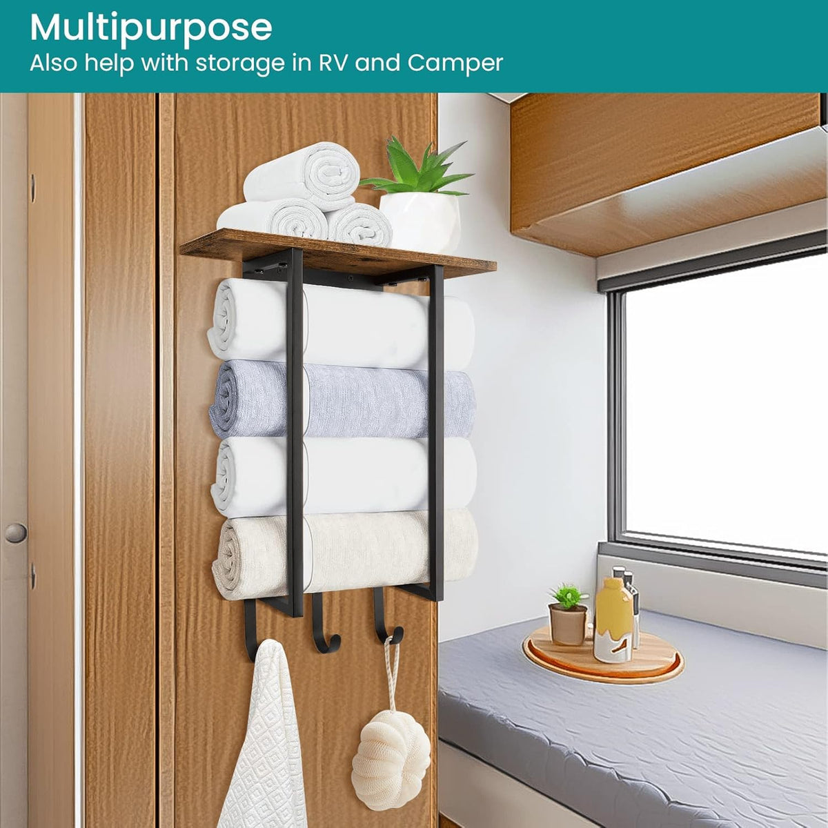 ELITEROO rust-resistant finish maintains appearance in humid bathroom environments.