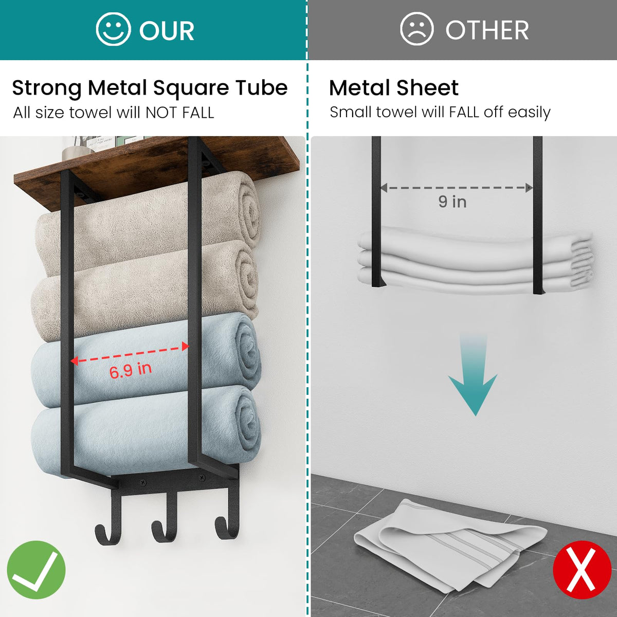 ELITEROO ideal for small bathrooms, apartments, and RVs.