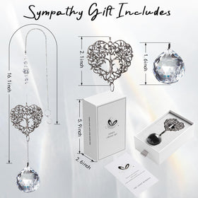Elivida heart shaped tree of life design symbolizes resilience