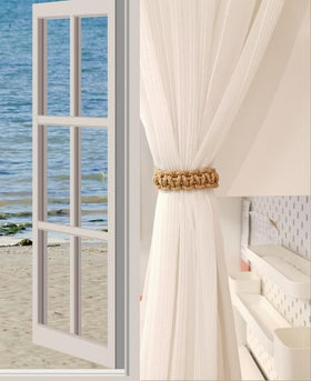 Elkpruu handmade holdbacks add rustic charm to living spaces