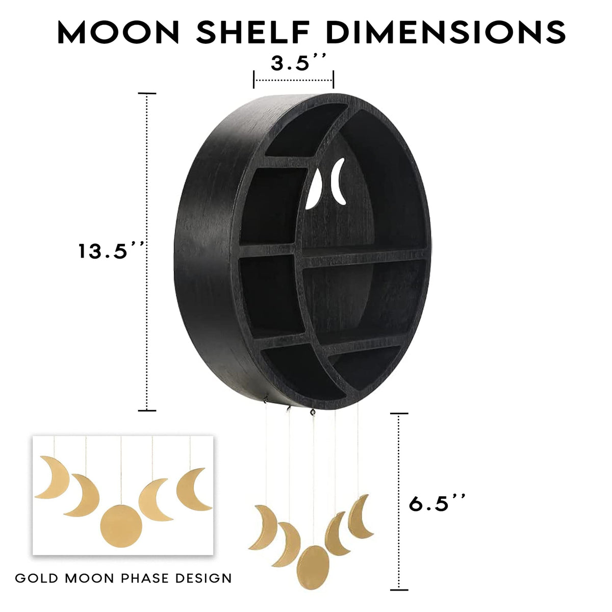 Housewarming gift idea for crystal lovers and celestial decor fans.