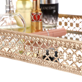 ELLDOO tray used on dresser organizes jewelry and trinkets with style.