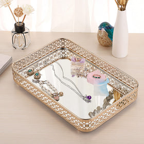 ELLDOO hollow-out pattern design provides stylish, decorative storage.