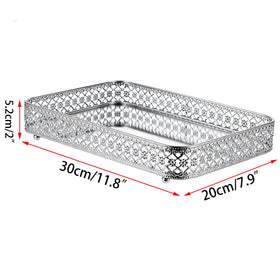 ELLDOO jewelry organizer tray with hollow pattern for small accessories.