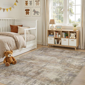 ELLIUNE modern abstract design adds neutral style to any space