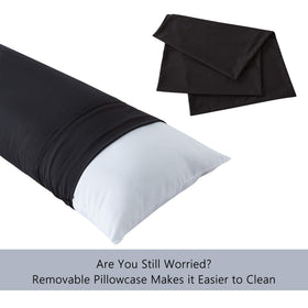 ELNIDO QUEEN long pillow supports nursing and resting in bed