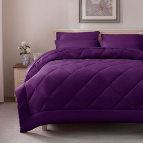 ELNIDO QUEEN pillow shams 20x26 protect pillows while elevating bed decor.