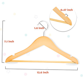 ELONG HOME anti-slip design keeps clothes secure during daily changes.