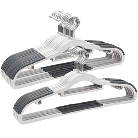 ELONG HOME plastic hangers 30-pack for a tidy, accessible wardrobe.