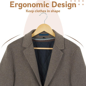 ELONG HOME ultra-thin hanger design frees closet space