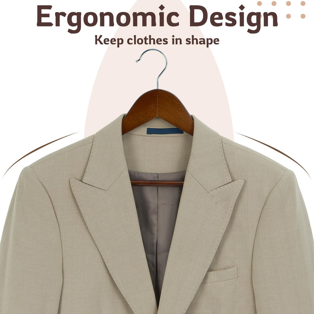 ELONG HOME smooth lacquer finish resists snagging on fabrics.