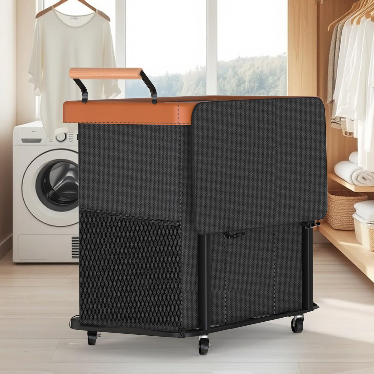 Elowen easy-assembly three-compartment sorter simplifies setup.