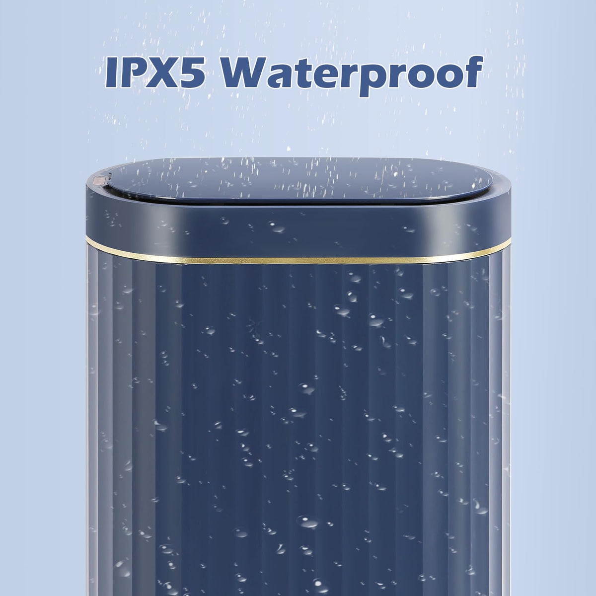 ELPHECO airtight lid and fixed ring minimize leaks and odors.
