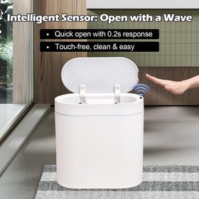 ELPHECO 9.5L slim design fits narrow spaces in kitchens or bathrooms.