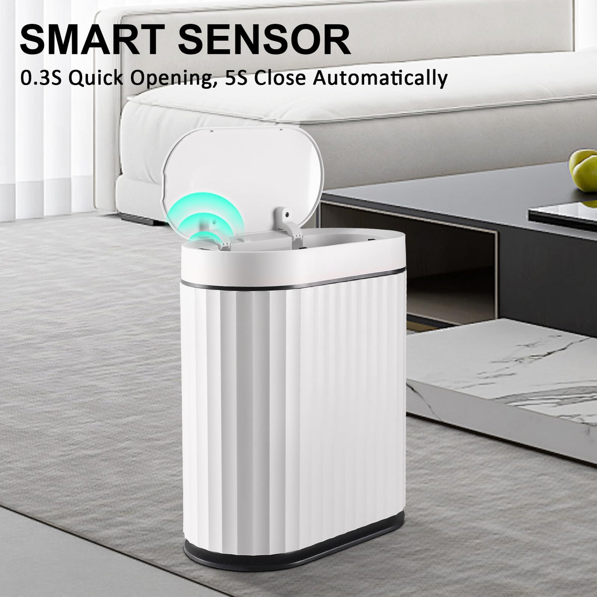 ELPHECO IPX5 waterproof body resists moisture for bathroom or kitchen use.