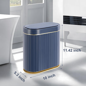 ELPHECO midnight blue finish adds modern style to any bathroom or office.