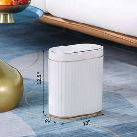 ELPHECO modern oval design adds style while saving space in any room.
