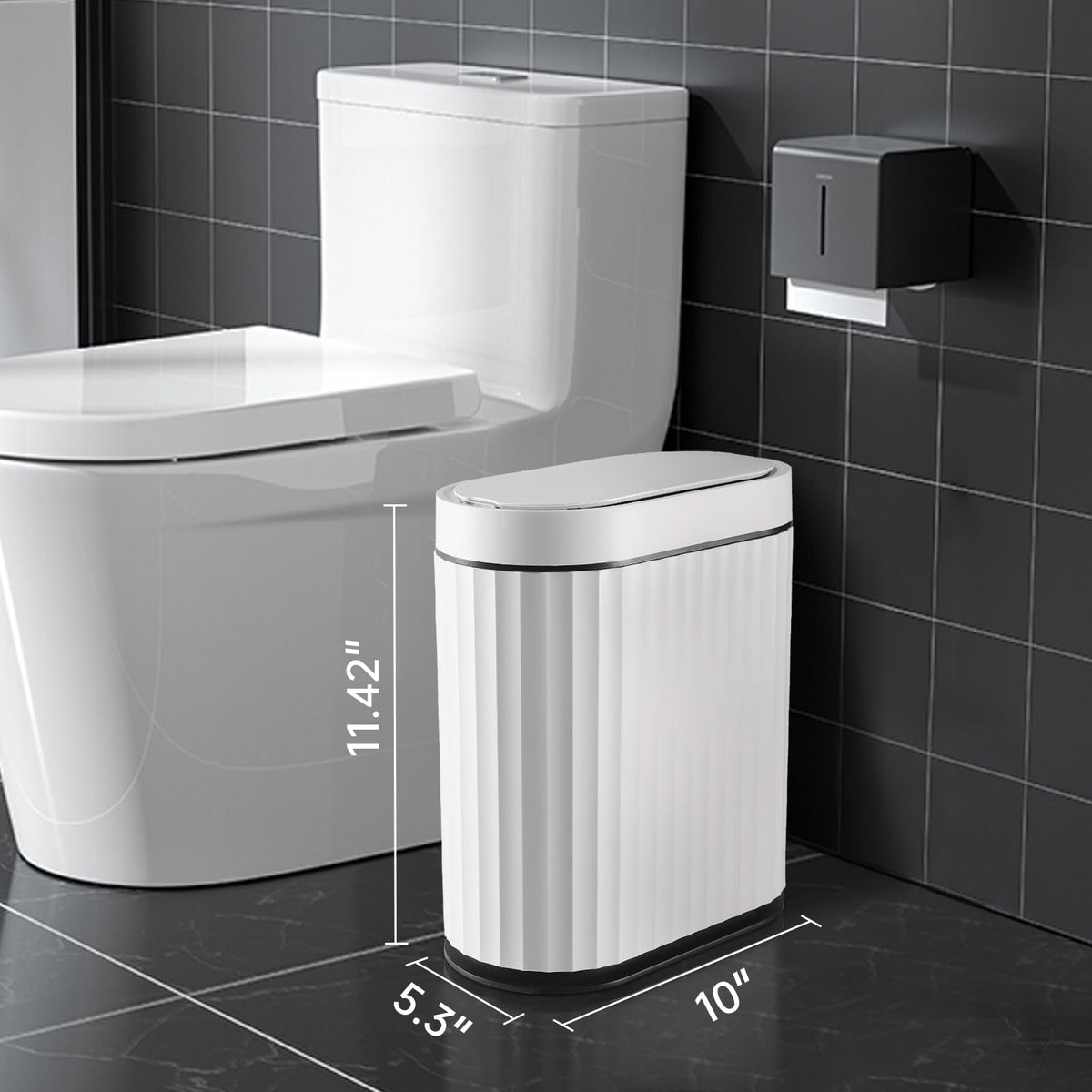 ELPHECO sensor technology activates with motion to reduce openings and save battery life.